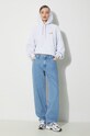 Carhartt WIP bluza HD American Script Sweat pozostałe szary I033650.482XX