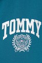Tommy Jeans bluză DW0DW17783 turcoaz