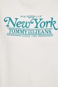 Βαμβακερή μπλούζα Tommy Jeans DW0DW17786 μπεζ