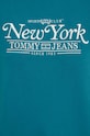 Tommy Jeans bluza bawełniana DW0DW17786 turkusowy