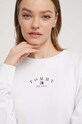 Tommy Jeans bluză alb DW0DW18143