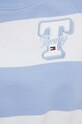 Bavlnená mikina Tommy Jeans DW0DW17789 modrá