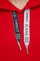 Tommy Jeans bluza DW0DW17794 czerwony