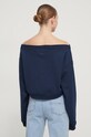 Îmbrăcăminte Tommy Jeans bluză DW0DW17956 bleumarin