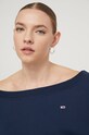 Tommy Jeans bluză DW0DW17956 bleumarin