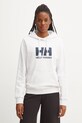 Бавовняна кофта Helly Hansen HH LOGO 2.0 34460 сірий SS25