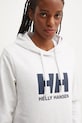 Памучен суичър Helly Hansen HH LOGO 2.0 сив 34460