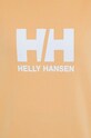 Bavlněná mikina Helly Hansen 34462. žlutá