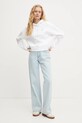 Lacoste bluza SF0281 alb AW24
