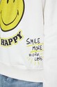 Desigual bluza bawełniana x Smiley 24SWSK58 biały
