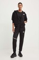 The North Face bluză W Essential Fz Hoodie NF0A853VJK31 negru SS24
