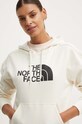 The North Face hanorac de bumbac W Light Drew Peak Hoodie bej NF0A3RZ4QLI1