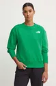 green The North Face sweatshirt W Essential Crew Women’s