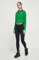 The North Face felpa da sport 100 Glacier Cropped NF0A855NPO81 verde SS24