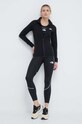 The North Face bluza sportowa 100 Glacier NF0A855OJK31 czarny SS24