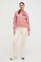 The North Face hanorac de bumbac NF0A87EPNXQ1 roz SS24