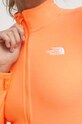 The North Face bluza sportowa 100 Glacier NF0A855OO041 pomarańczowy
