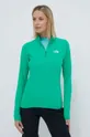 zielony The North Face bluza sportowa 100 Glacier