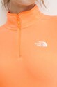 The North Face bluza sportowa 100 Glacier NF0A855MO041 pomarańczowy