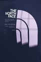 Bavlnená mikina The North Face NF0A87EX8K21 tmavomodrá