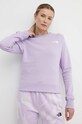 Odzież The North Face bluza bawełniana NF0A87EYQZI1 fioletowy