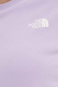 The North Face bluza bawełniana NF0A87EYQZI1 fioletowy