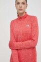 Under Armour maglietta da trekking Tech 1 rosso 1384225