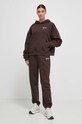 New Balance bluza WT33531KCF WT33531KCF brązowy SS24