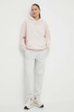 New Balance hanorac de bumbac WT41537OUK roz SS24