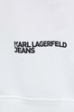 Μπλούζα Karl Lagerfeld Jeans 241J1800 λευκό