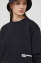 Μπλούζα Karl Lagerfeld Jeans μαύρο 241J1800