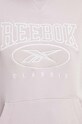 Bavlněná mikina Reebok Classic Archive Essentials 100075646 růžová