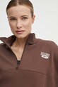 Reebok Classic bluza bawełniana Archive Essentials brązowy 100076285