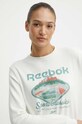 Reebok bluza Court Sport bej 100075474