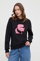 Karl Lagerfeld bluza 241W1803 czarny SS24