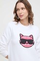 Karl Lagerfeld bluza alb 241W1804
