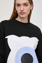 Μπλούζα Karl Lagerfeld μαύρο 241W1860