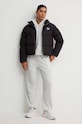 New Balance bluza French Terry Small Logo Hoodie WT41507AHH gri AW24