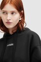 AllSaints bluza bawełniana FORTUNA PIPPA WG502Z czarny SS24