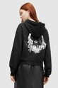 AllSaints bluza bawełniana FORTUNA PIPPA czarny WG502Z