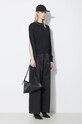 Πουλόβερ MM6 Maison Margiela S62HL0025 μαύρο SS24