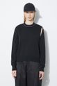 MM6 Maison Margiela jumper black S62HL0025