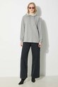 Pamučna dukserica Fjallraven Vardag Hoodie W F86987.020.999 siva SS24
