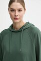 Pamučna dukserica Fjallraven Vardag Hoodie W zelena F86987.679