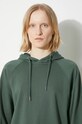 Fjallraven hanorac de bumbac Vardag Hoodie W F86987.679 turcoaz