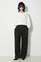 Lacoste felpa SF9449 bianco SS24