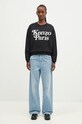 Kenzo hanorac de bumbac by Verdy Regular Sweatshirt FE52SW1274MF.99 negru