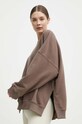 JOYINME bluza dresowa Kind z elastanem brązowy Bluza.Oversize.Kind