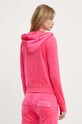 Odzież Juicy Couture bluza welurowa JCAP176EU.166 różowy