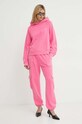K+LUSHA bluza bawełniana różowy KLESPEROTJ008PX
